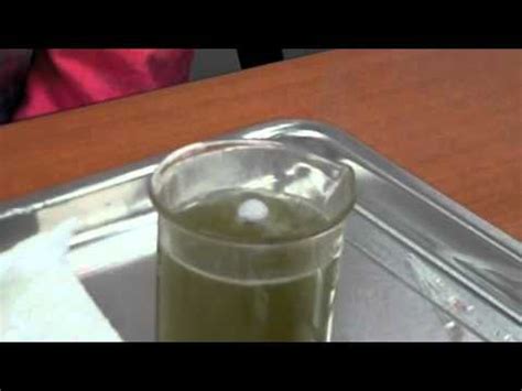 Sodium In Water - A favorite science experiment explained - YouTube