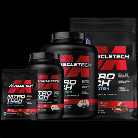 MuscleTech™ Nitro-Tech™ Whey Protein - MuscleTech India