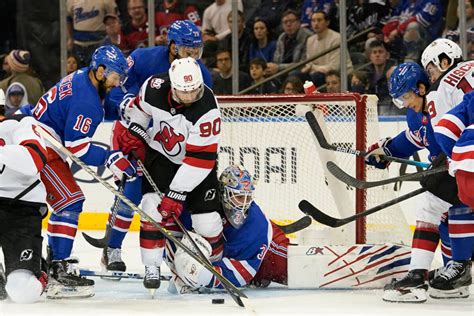 NHL announces schedule for Rangers-Devils Stanley Cup Playoff 1st round ...