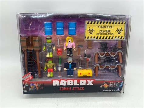 Jazwarez Roblox Zombie Attack 21 Piece Playset for sale online | eBay