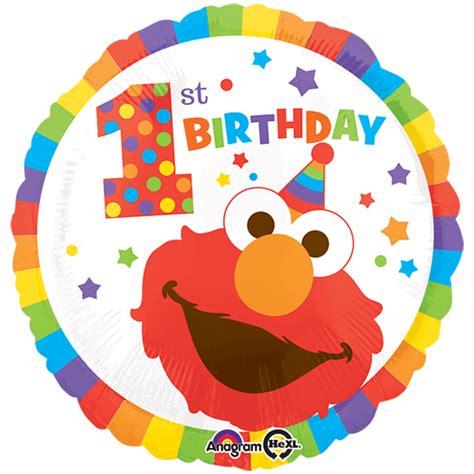 Plaza Sesamo : Sesame Street 1St Birthday 18" | Invitaciones elmo, Fiesta de elmo, Cumpleaños de ...