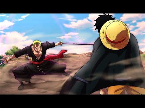 LUFFY VS ZORO! Full Fight! - One Piece - YouTube