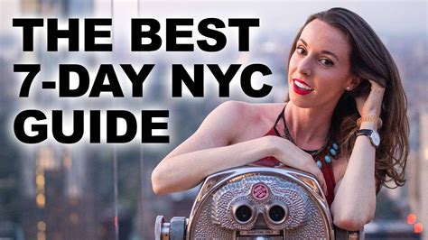 The Ultimate 7-Day New York City Itinerary | A guide to planning your trip - YouTube