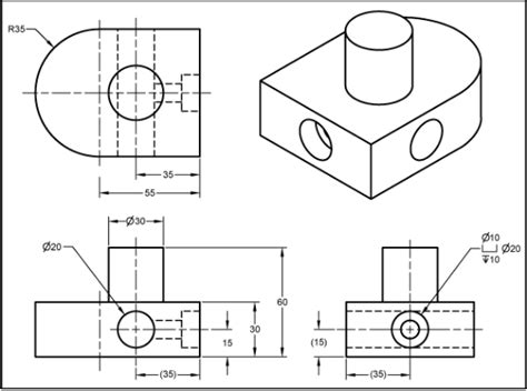 Engineering Drawing Diagram | Quizlet