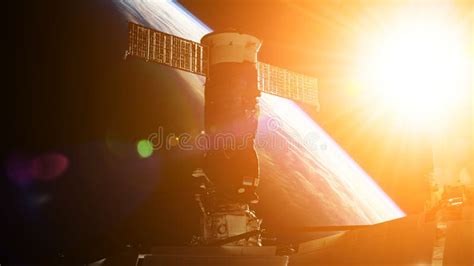 SpaceX Crew Dragon Spacecraft Docking To the International Space Station. Stock Photo - Image of ...