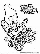 Jimmy Neutron Boy Genius Coloring Pages sketch template