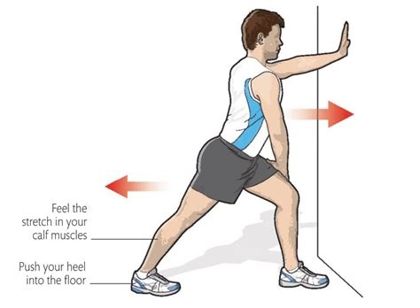 CALF MUSCLE STRETCH EXERCISE