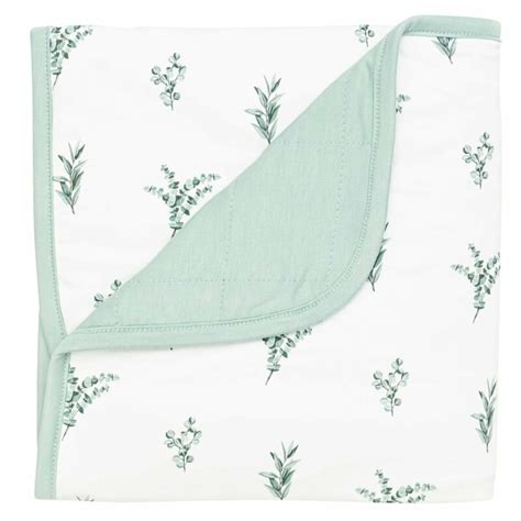 Kyte BABY Baby Blanket in Eucalyptus – Blossom