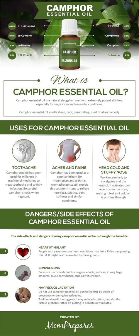 Camphor Essential Oil – The Complete Uses, Benefits, and Dangers Guide – Mom Prepares