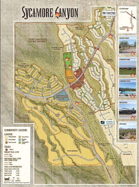 Sycamore Canyon Campground Map