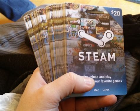 This is what $1000.00 in Steam Gift Cards looks like. Oh, I'm giving them away to YOU! Get ready ...