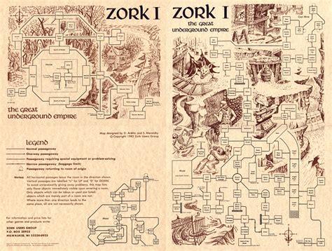 zork-ZUG-map | The Dot Eaters