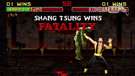 MK II Shang Tsung "Soul Steal" Fatality - YouTube