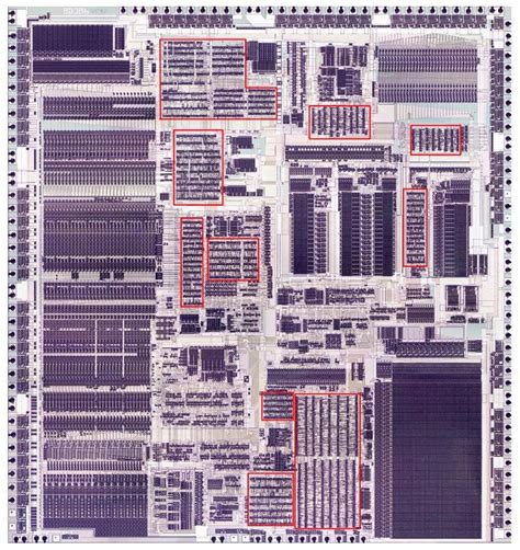 Reverse engineering standard cell logic in the Intel 386 processor