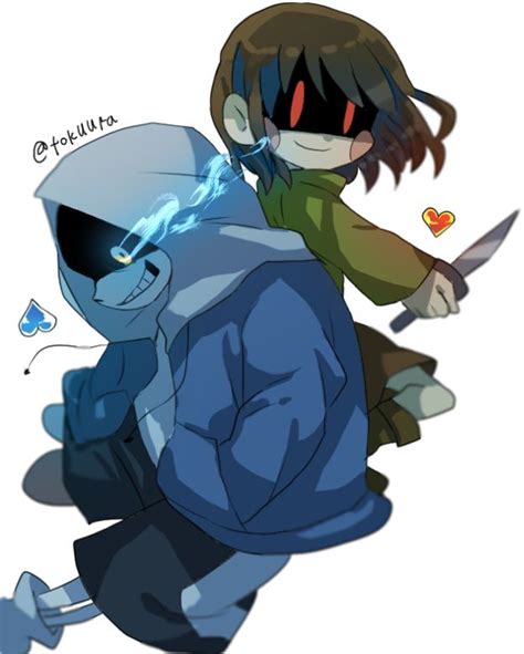 67 Undertale Chara And Sans Fanart | Ellery Deforest