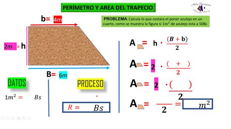 Formula Para Hallar Area De Un Trapecio Isosceles - Design Talk