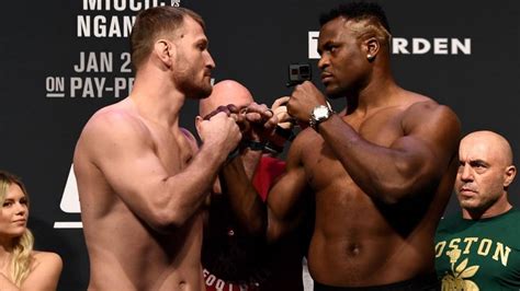 UFC News: Stipe Miocic Vs. Francis Ngannou 2 Targeted For March - The SportsRush