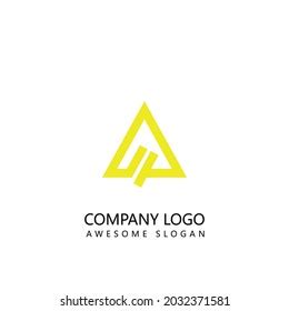 Yellow Triangle Logo Design Vector Stock Vector (Royalty Free ...