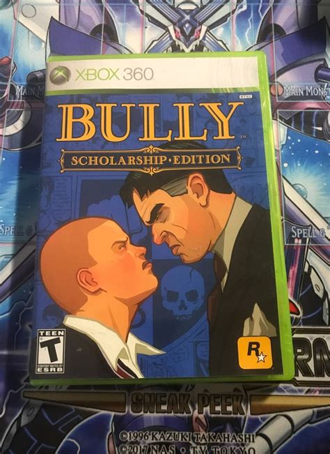 A complete copy of bully for the Xbox 360. The disc has a few light scratches but it should not ...