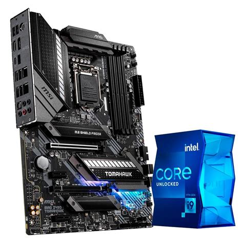 Processador Intel Core i9-11900K, LGA1200, Vídeo Integrado + Placa-Mãe Gigabyte Z690M Aorus ...