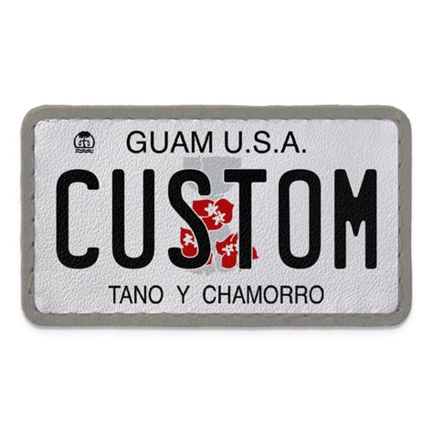 Swap Patch Guam License Plate — CityLocs