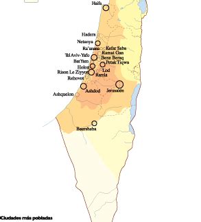 Israel Population map | Download vector maps for Adobe Illustrator