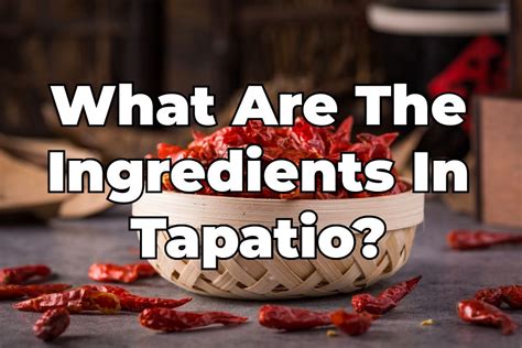 Is Tapatio Gluten-Free? [Answered!] 2024