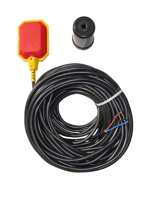 Buy Float Switch for Sump Pump -100-Foot Water Level Sensor with Honeywell Microswitch and ...