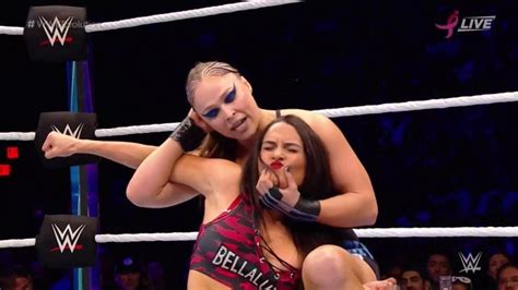 WWE Evolution 2018: Nikki Bella vs Ronda Rousey, Raw Women's ...