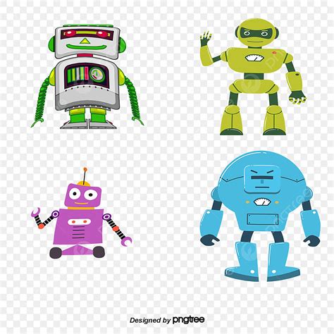 Cute Robot PNG Image, Vector Cute Cartoon Robot, Robot Clipart, Cartoon ...