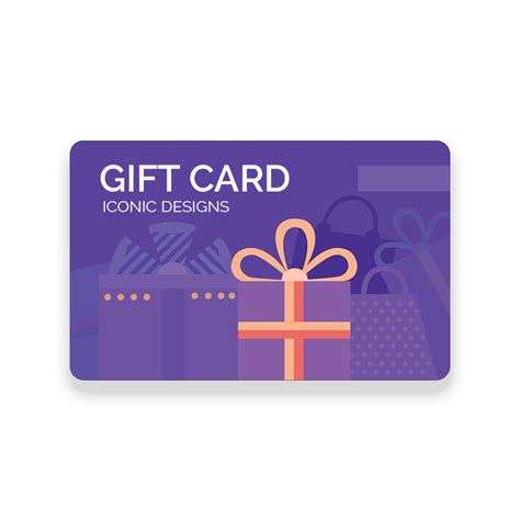 Gift Card – Iconic Designs Shop