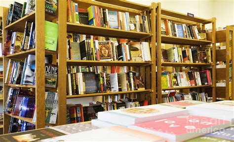 Bookstore Shelves on Display Photograph by Andersen Ross - Fine Art America