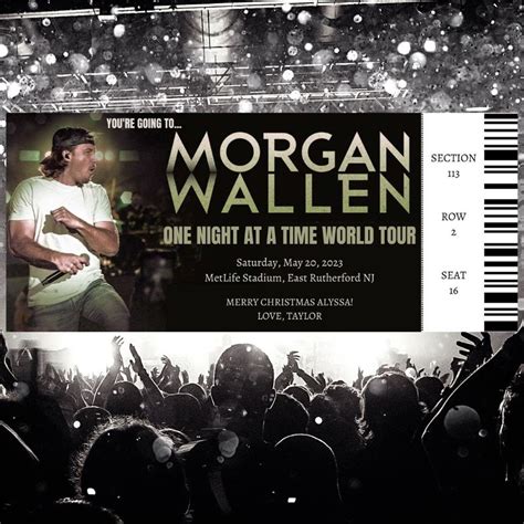 Morgan Wallen Tickets May 18 2024 - Camala Julianne