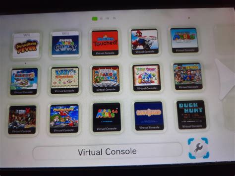 My Wii U virtual console collection, just incase the Wii U eshop closes ...