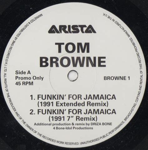 Tom Browne Funkin for jamaica (Vinyl Records, LP, CD) on CDandLP