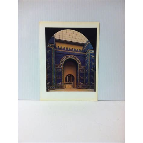 1970 "The Ishtar Gate" Print of a Piece of Art Through the Ages | Chairish