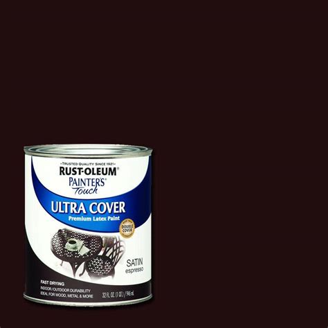 Rust-Oleum Painter's Touch 32 oz. Ultra Cover Satin Espresso General ...