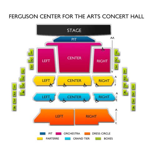 Ferguson Center for the Arts Concert Hall Concert Tickets