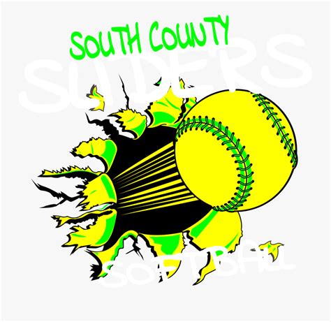 Softball Logos Black And White , Free Transparent Clipart - ClipartKey