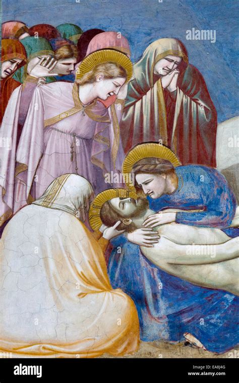 Lamentation of Christ by Giotto di Bondone, The Scrovegni Chapel - Cappella degli Scrovegni ...