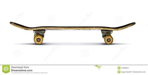 Skateboard. Side view of a skateboard on white background #Sponsored ...