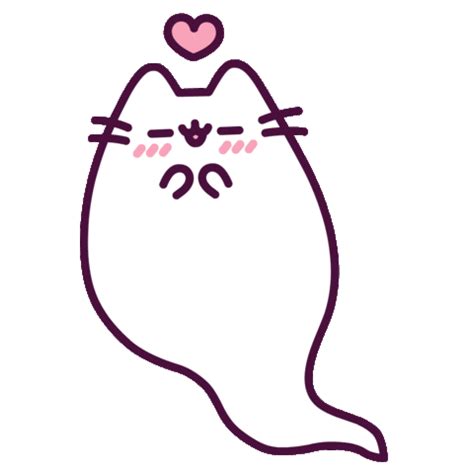 Haunting In Love Sticker by Pusheen for iOS & Android | GIPHY