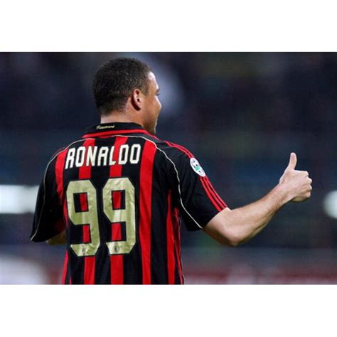 AC Milan 2006-2007 Ronaldo #99 Homekit Nameset Printing