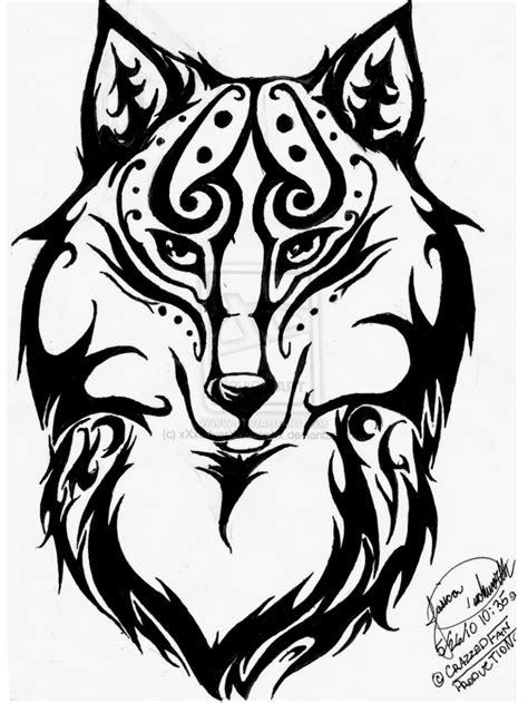 Tribal Animal Drawing at GetDrawings | Free download