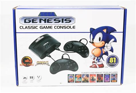 SEGA GENESIS CLASSIC EDITION CONSOLE 81 GAMES