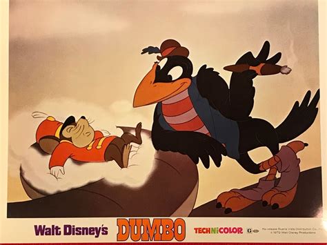 Vintage Dumbo Original Vintage Theatrical Lobby Card 1970s - Etsy