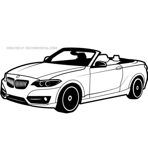 Bmw Car Silhouette Vector