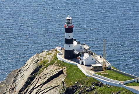 Old Head Of Kinsale Light Lighthouse in near Lispatrick, Old Head Point, South Coast, Ireland ...