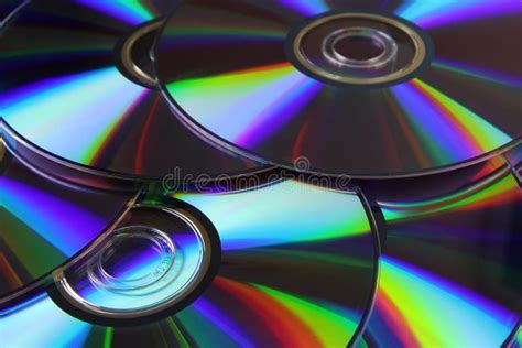 Optical discs stock image. Image of green, data, multimedia - 37185121