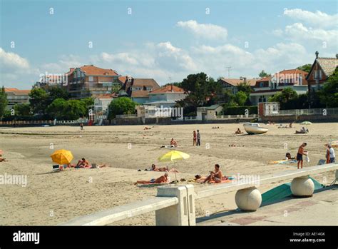 The beach at Arcachon Stock Photo - Alamy